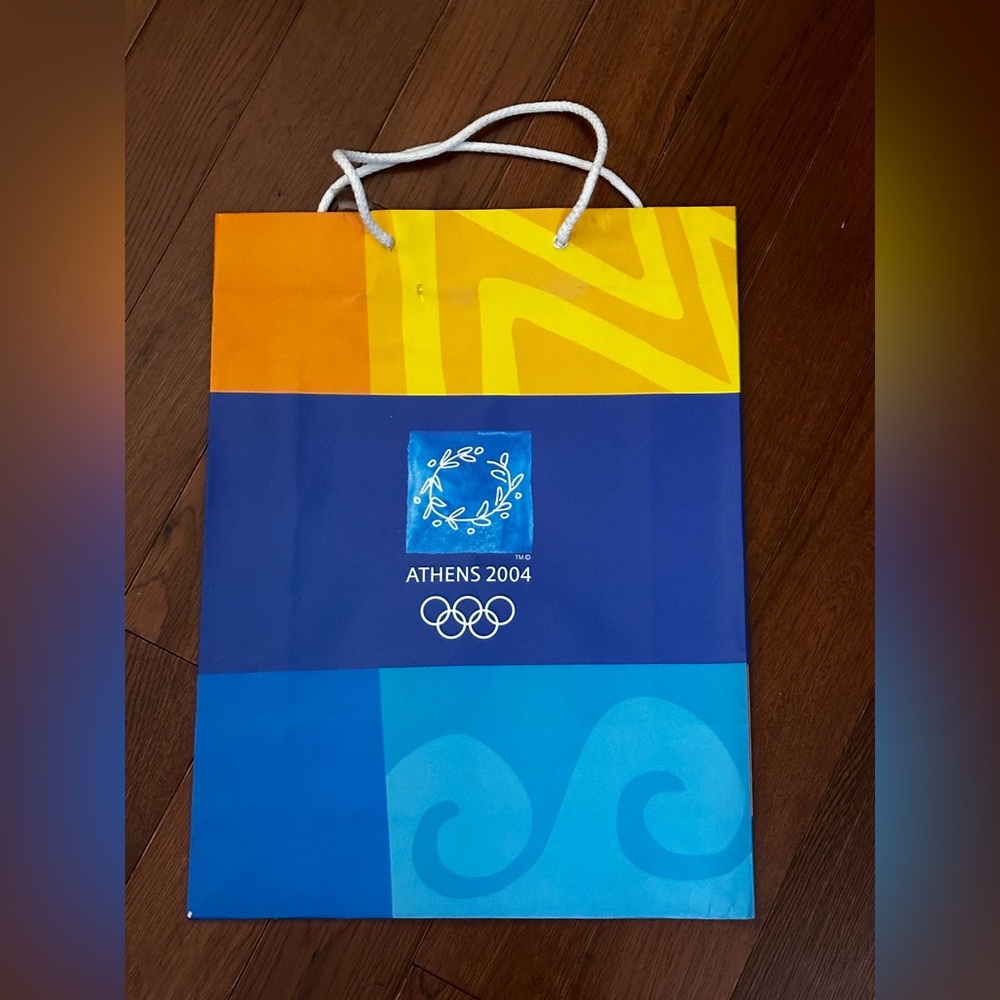 2004 Athens Olympics shopping bag SuperStore collectible
